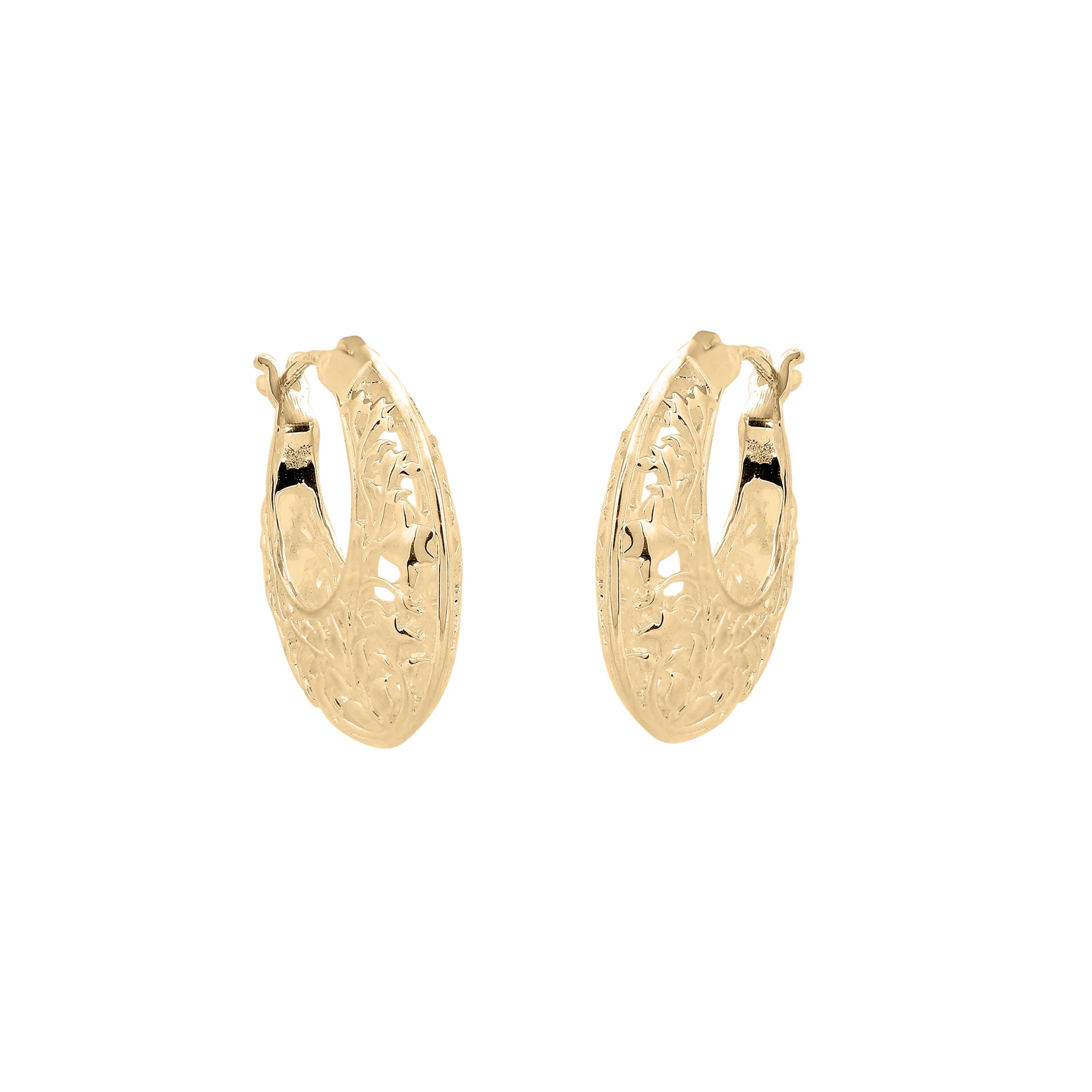Laura Ashley Fashion Powley Lace Hoop Earrings
