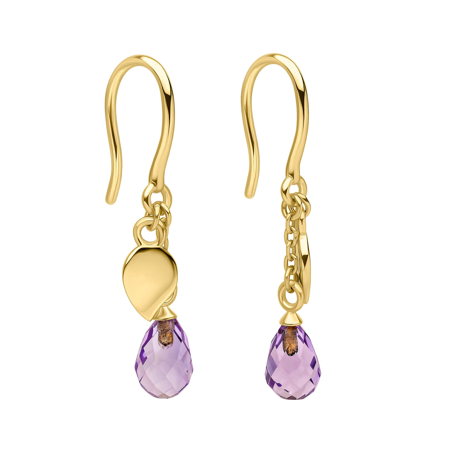 Laura Ashley Silver Everingham Meadow Semi-Precious Briolette Earrings