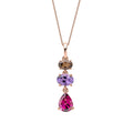 Elements Gold Semi-Precious Drop Pendant