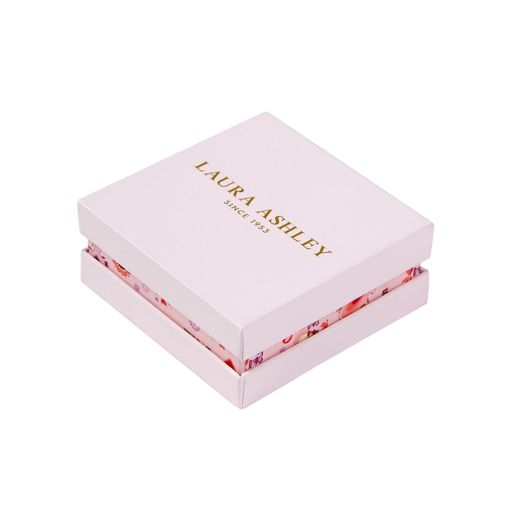 Laura Ashley Silver Kids Rosmere Love Heart Stud Earrings
