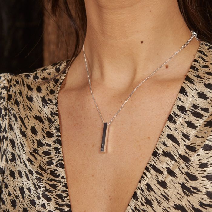 Beginnings Vertical Bar Necklace