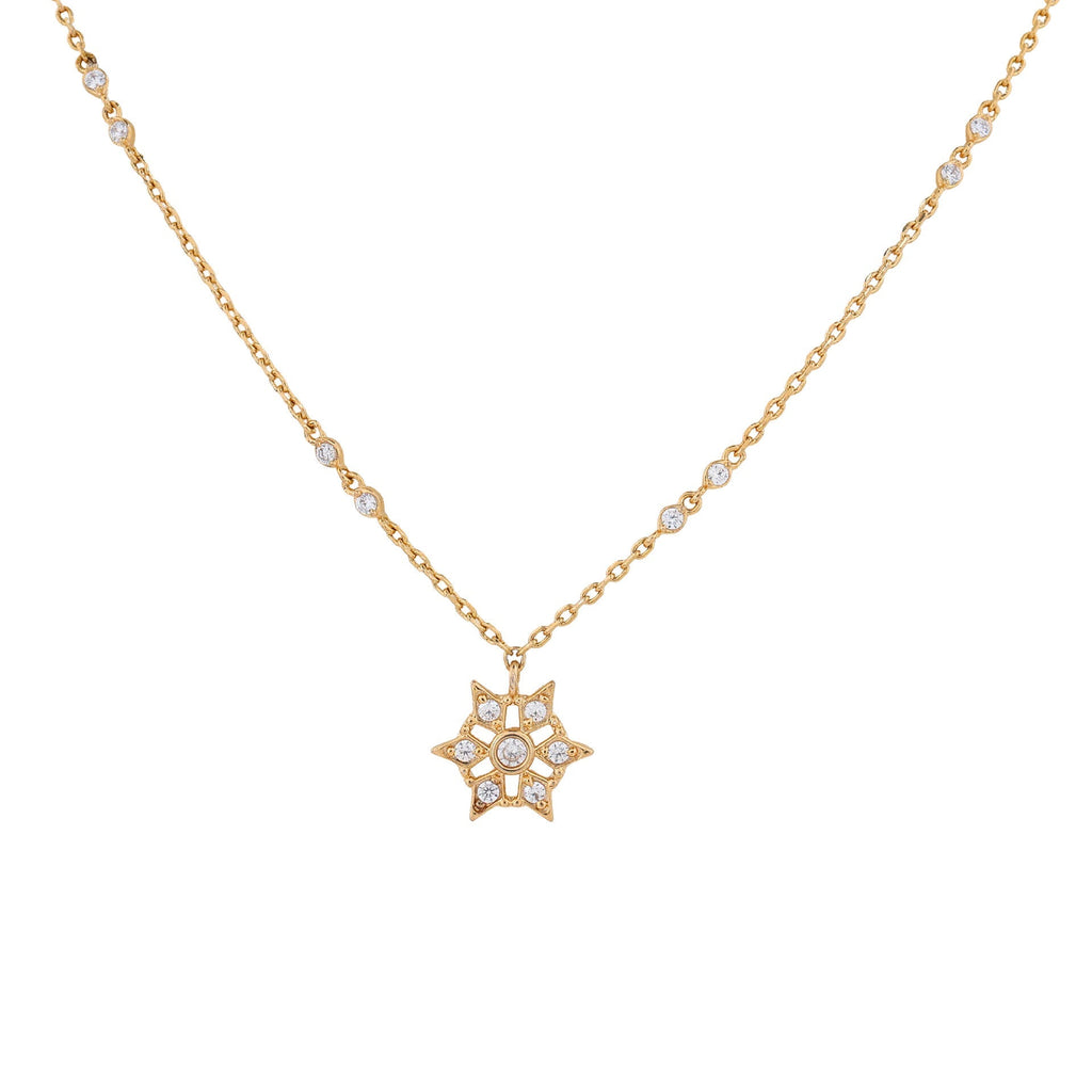 Laura Ashley Fashion Bowen Star Necklace