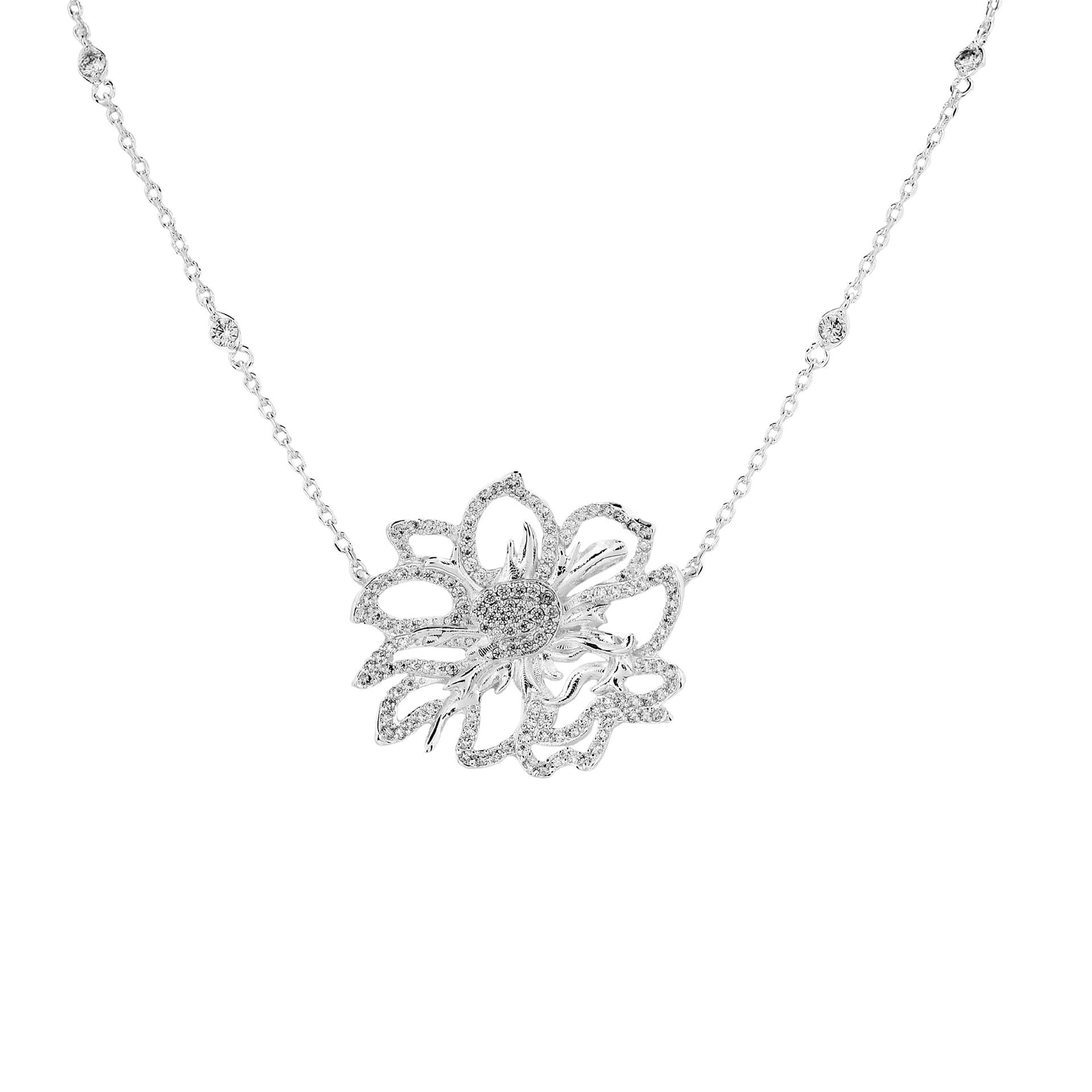 Laura Ashley Fashion Redford Vine Flower Necklace