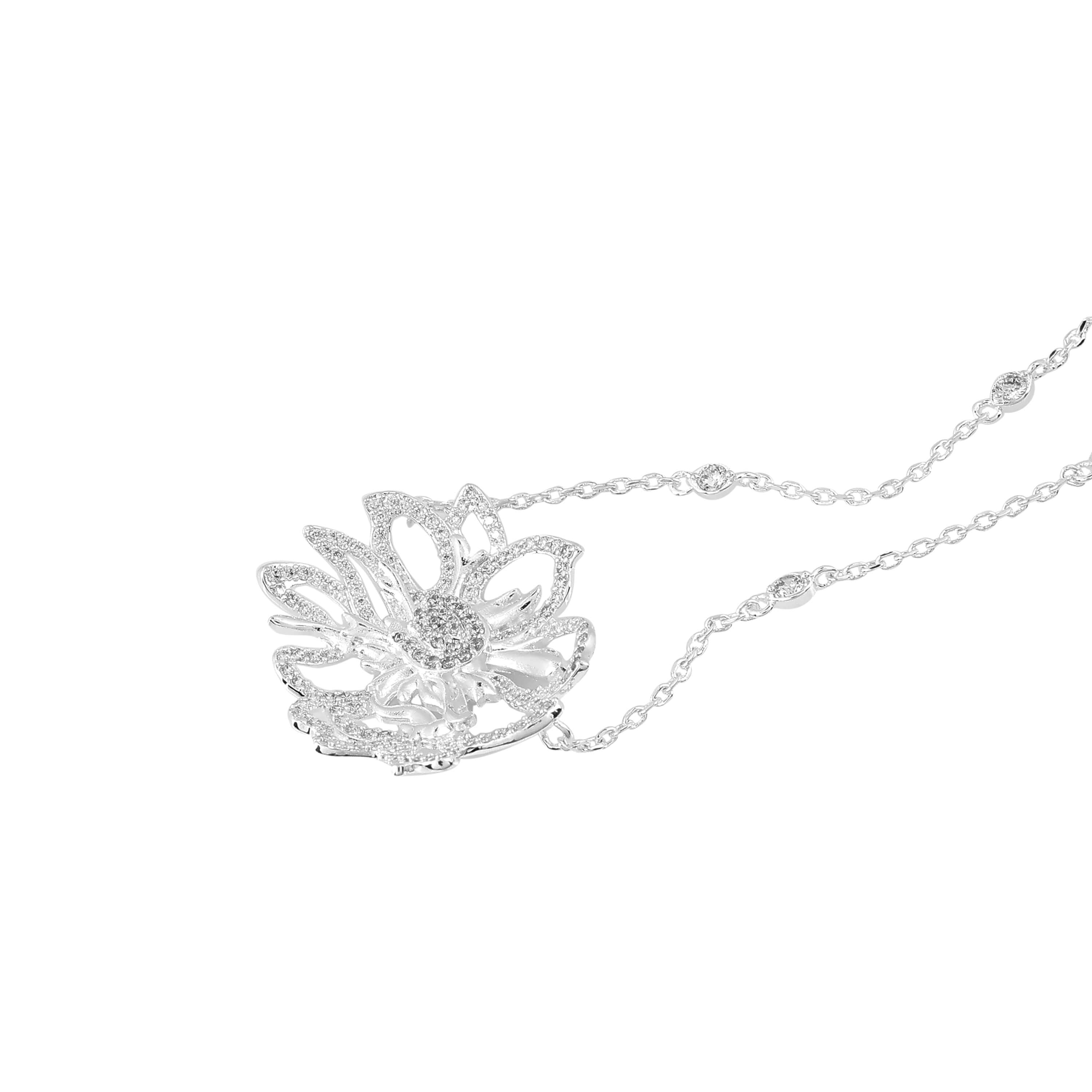 Laura Ashley Fashion Redford Vine Flower Necklace