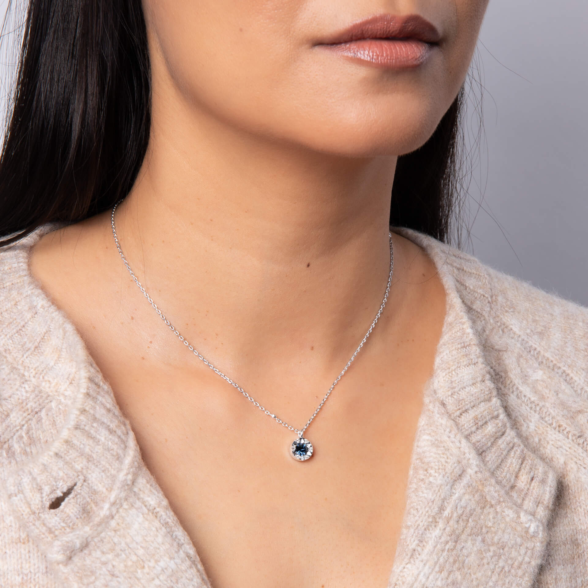 Laura Ashley Fashion Bowen Star Crystal Necklace