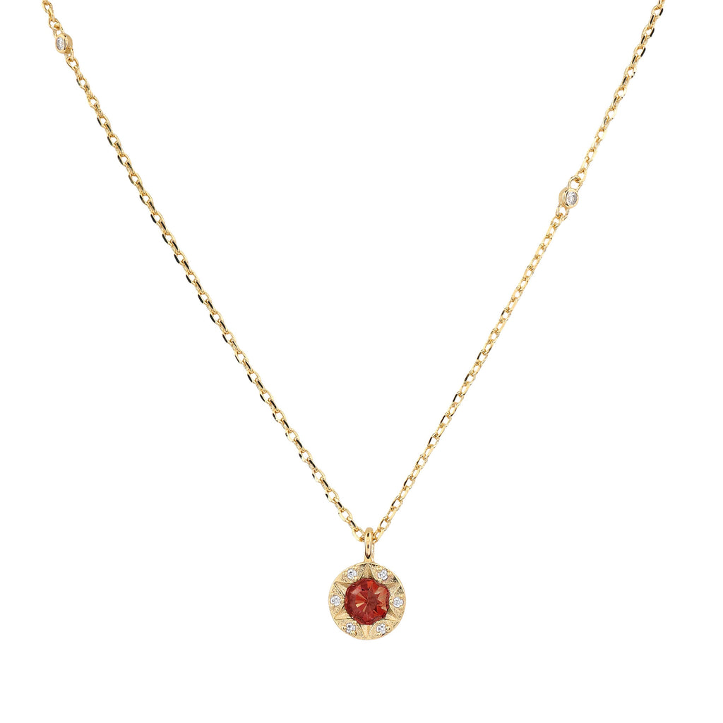 Laura Ashley Fashion Bowen Star Crystal Necklace