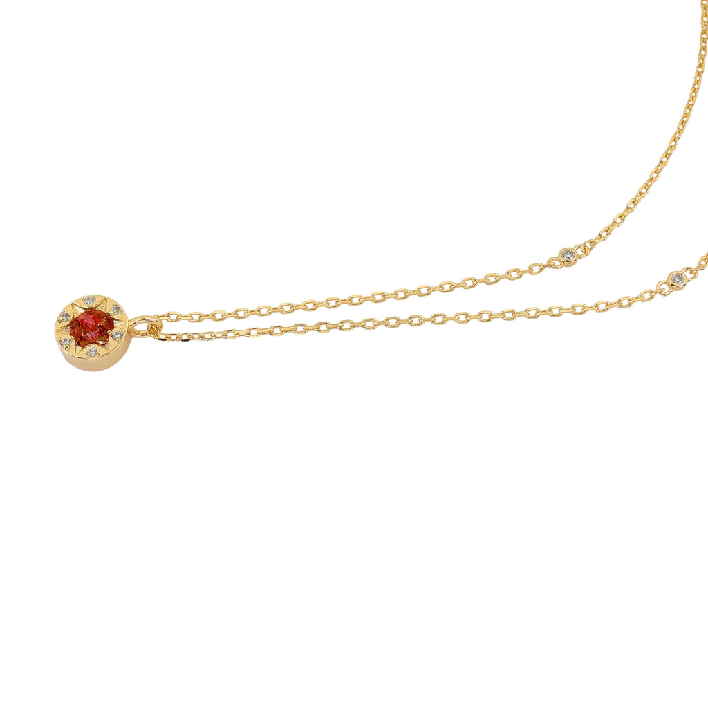 Laura Ashley Fashion Bowen Star Crystal Necklace