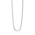Fred Bennett Stainless Steel Herringbone Chain Necklace