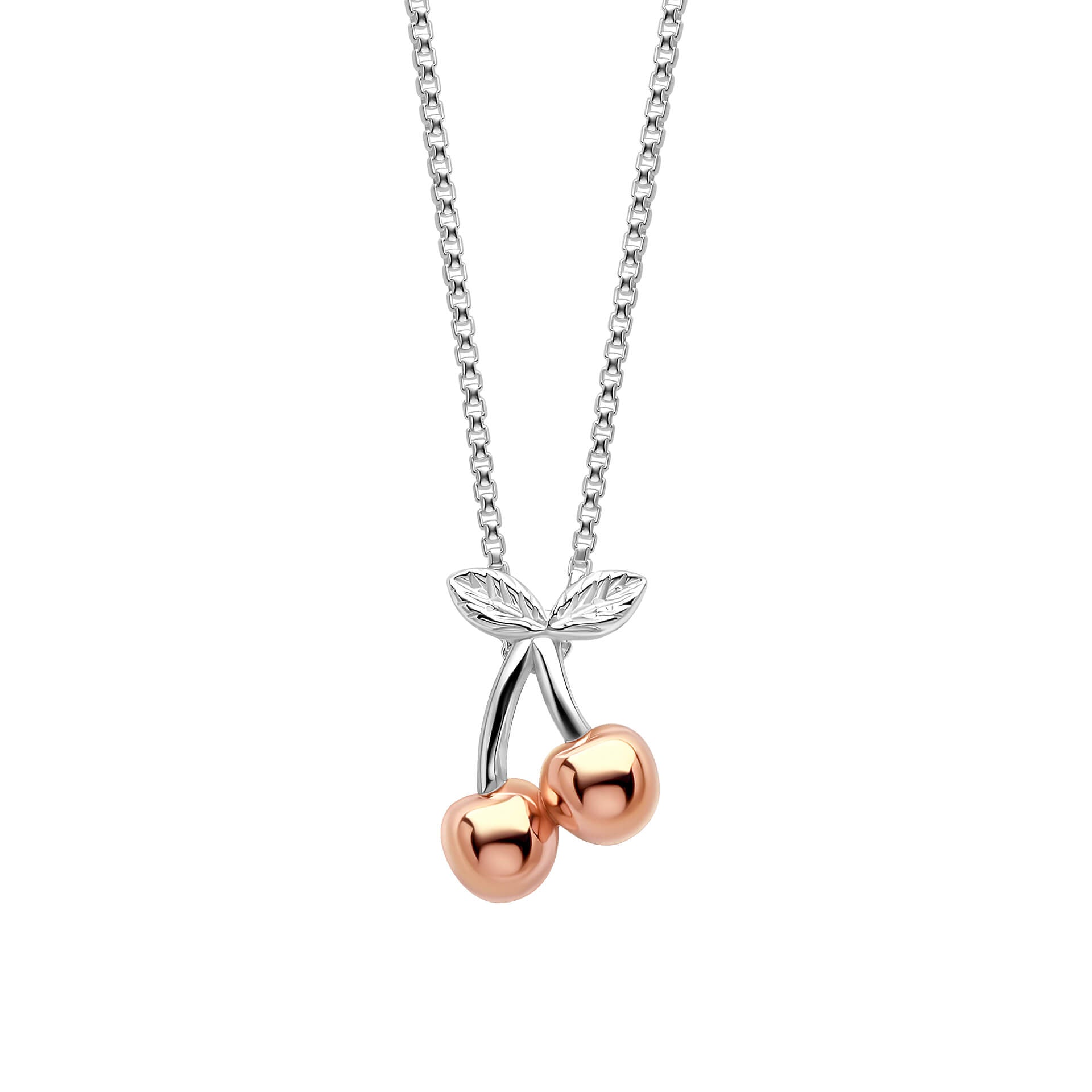 Laura Ashley Silver Cranwell Orchard Cherry Necklace
