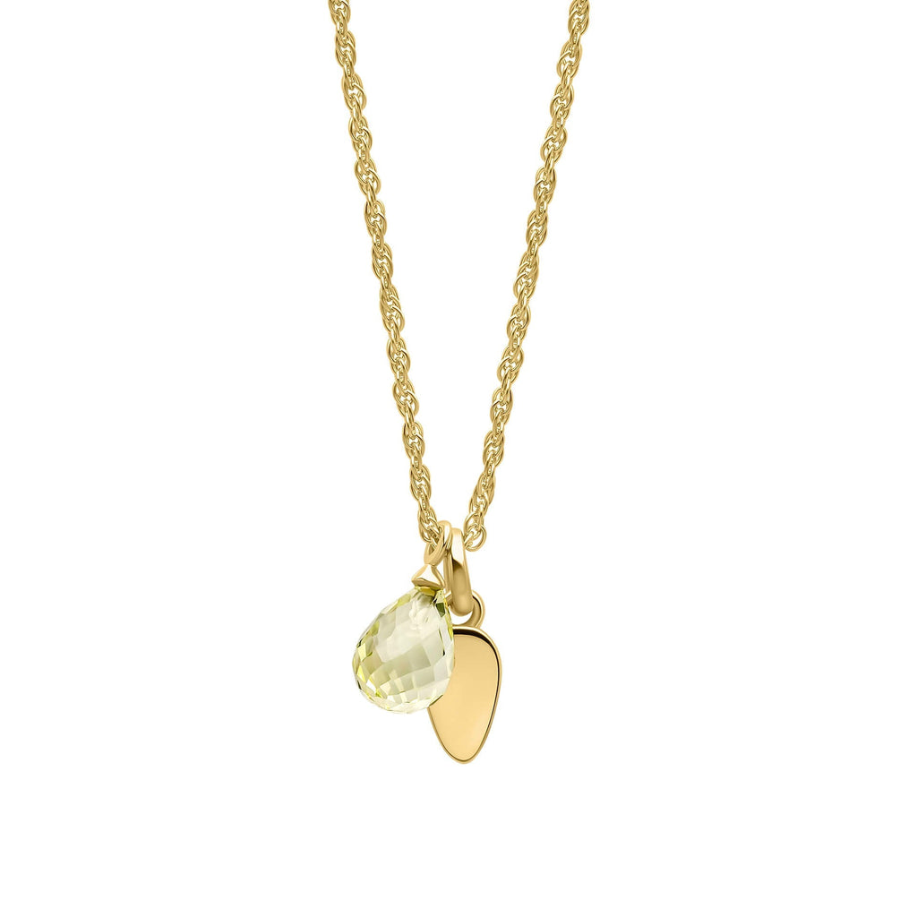 Laura Ashley Silver Everingham Meadow Semi-Precious Briolette Necklace