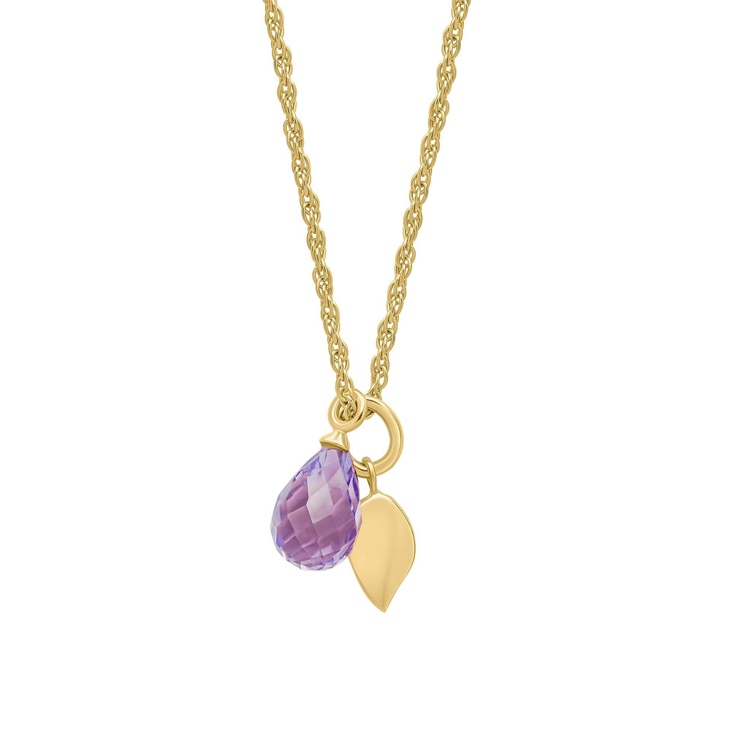 Laura Ashley Silver Everingham Meadow Semi-Precious Briolette Necklace