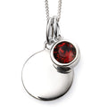 Crystal Birthstone Pendant