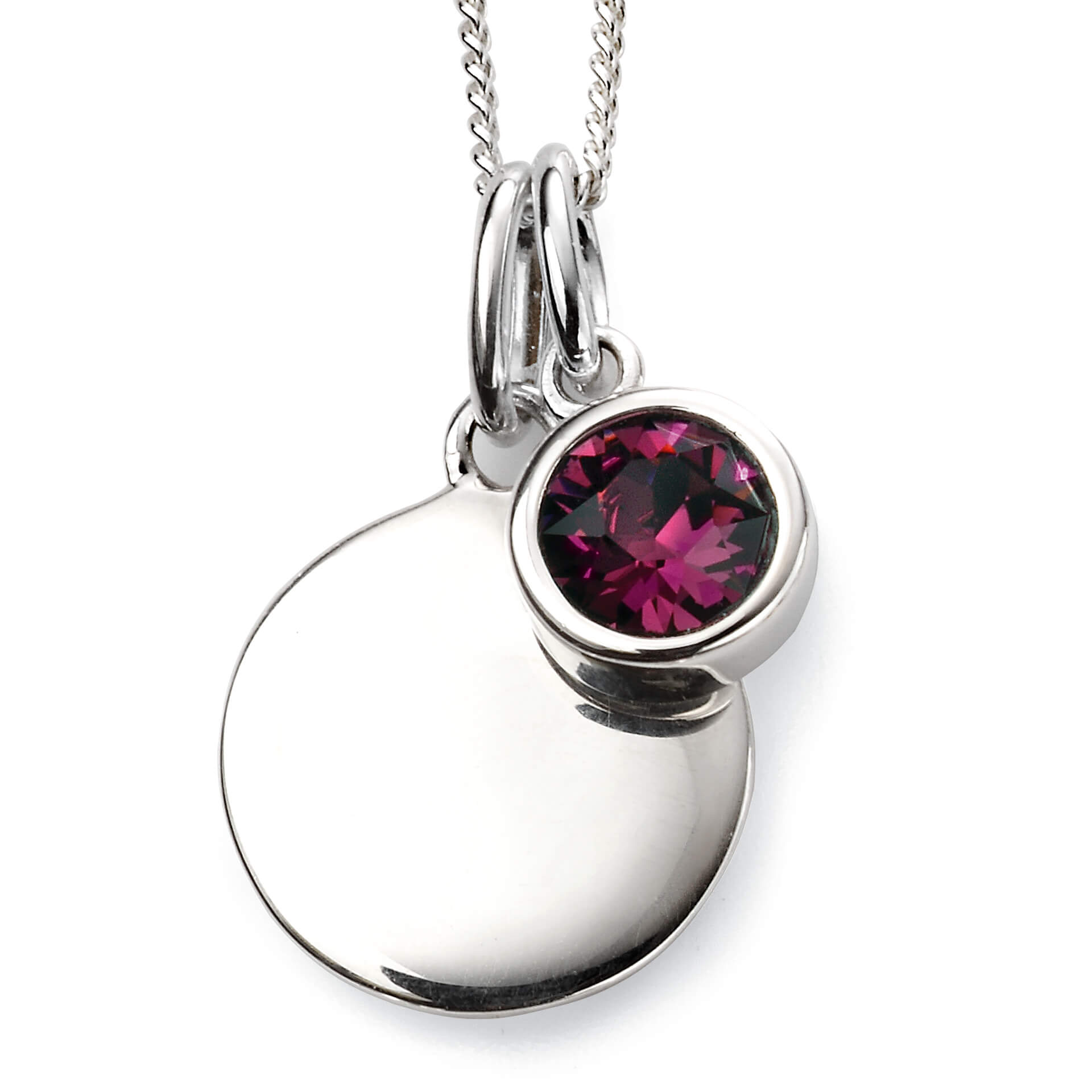 Crystal Birthstone Pendant