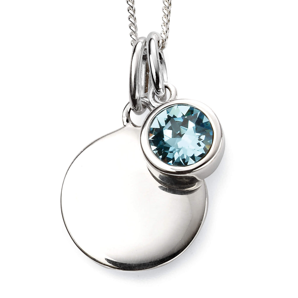 Crystal Birthstone Pendant
