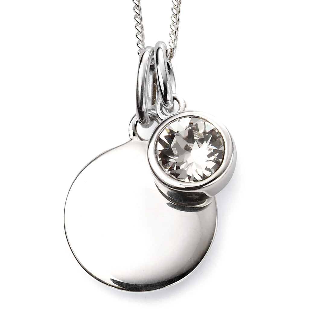 Crystal Birthstone Pendant
