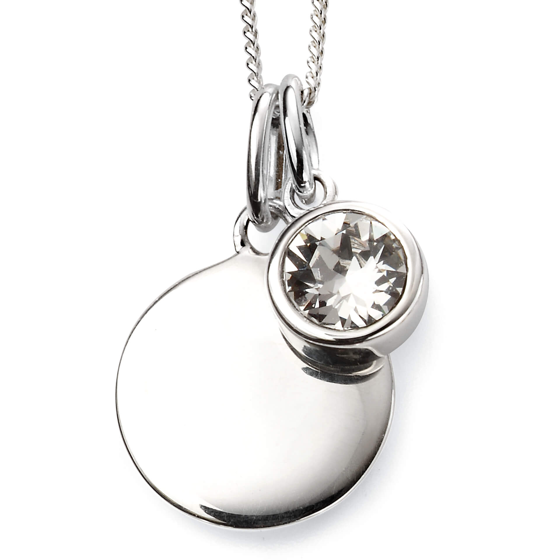 Crystal Birthstone Pendant