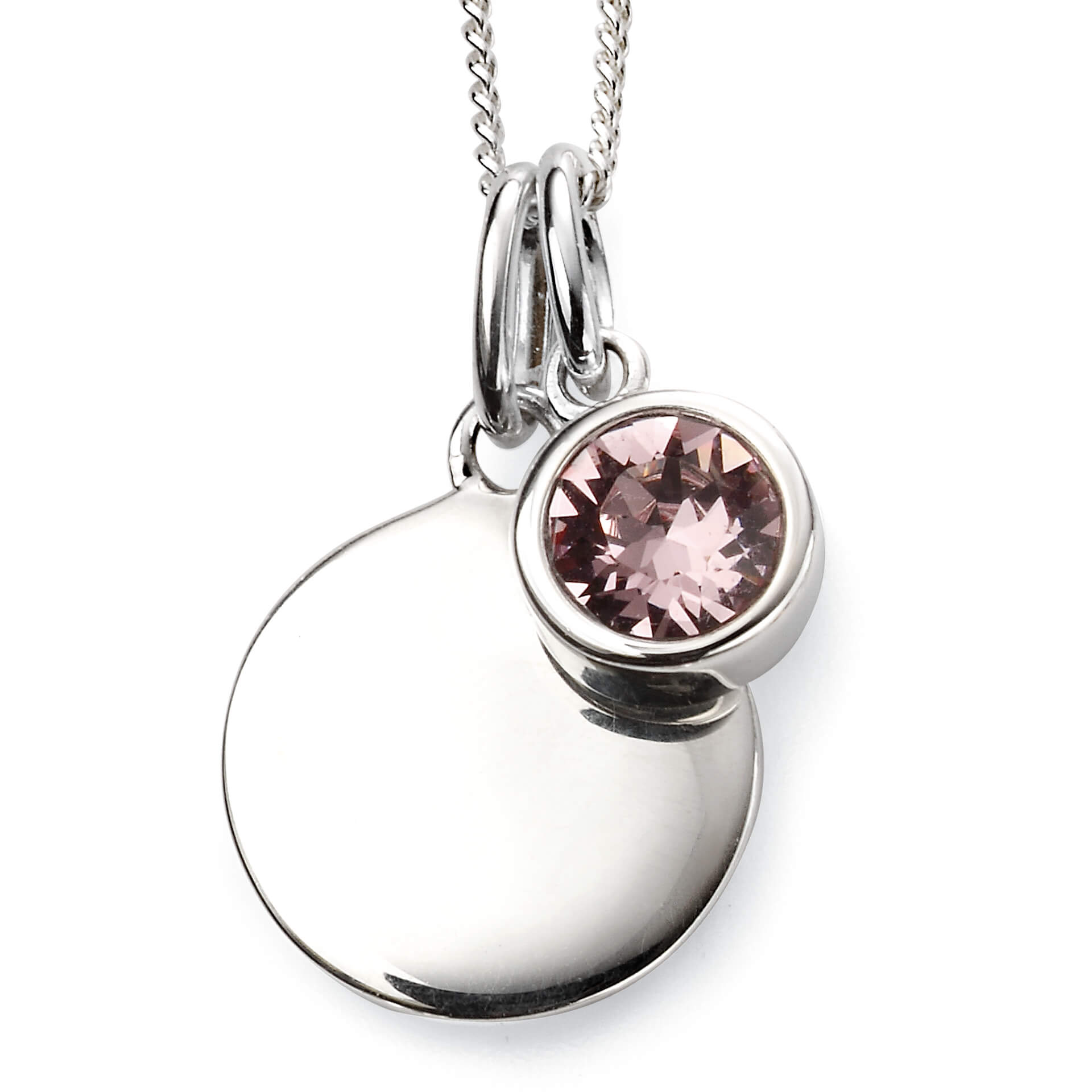 Crystal Birthstone Pendant