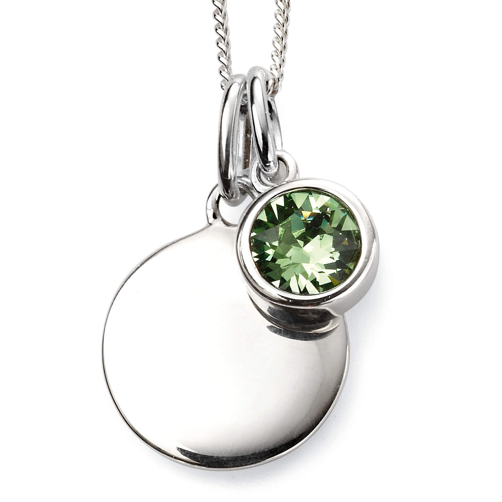 Crystal Birthstone Pendant