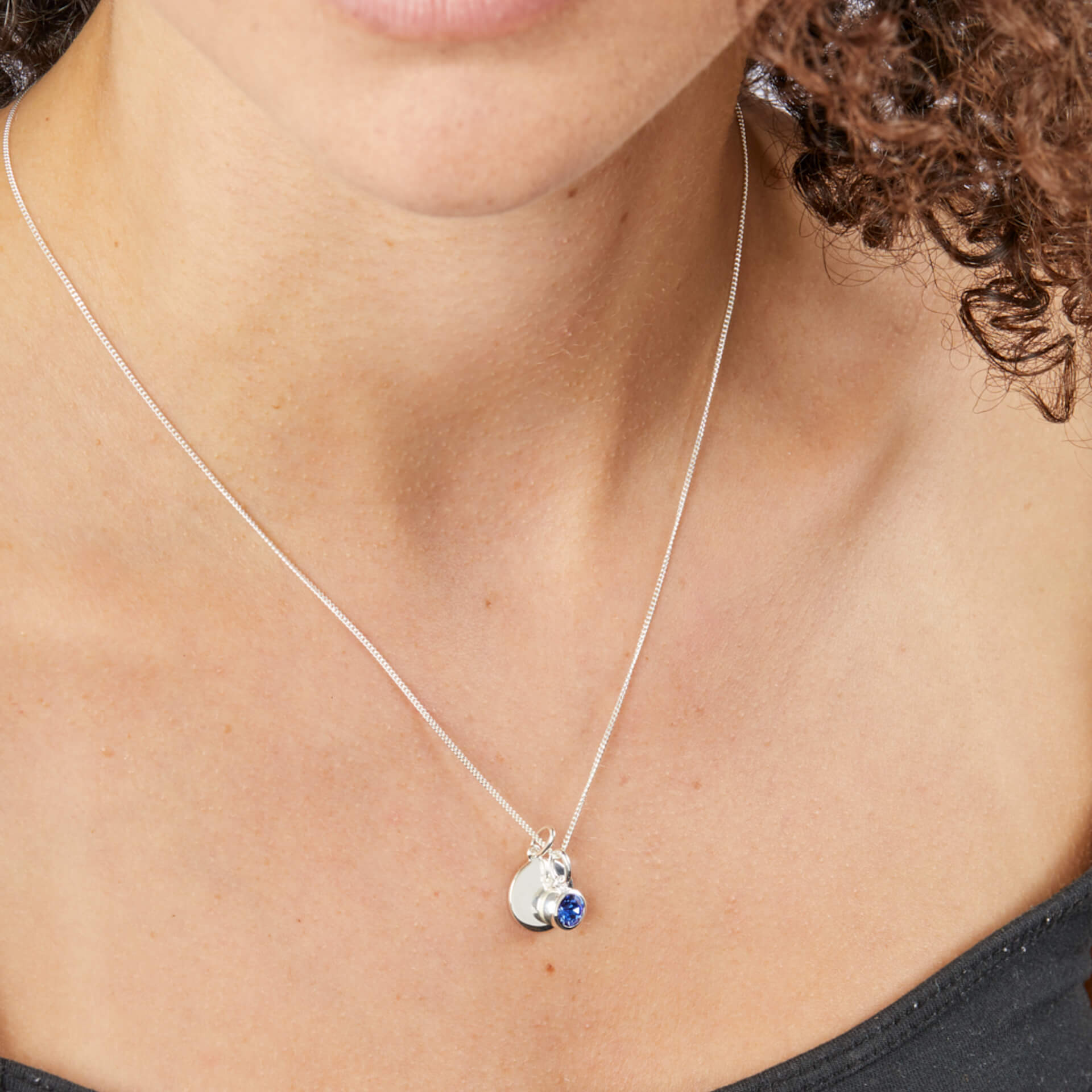 Crystal Birthstone Pendant