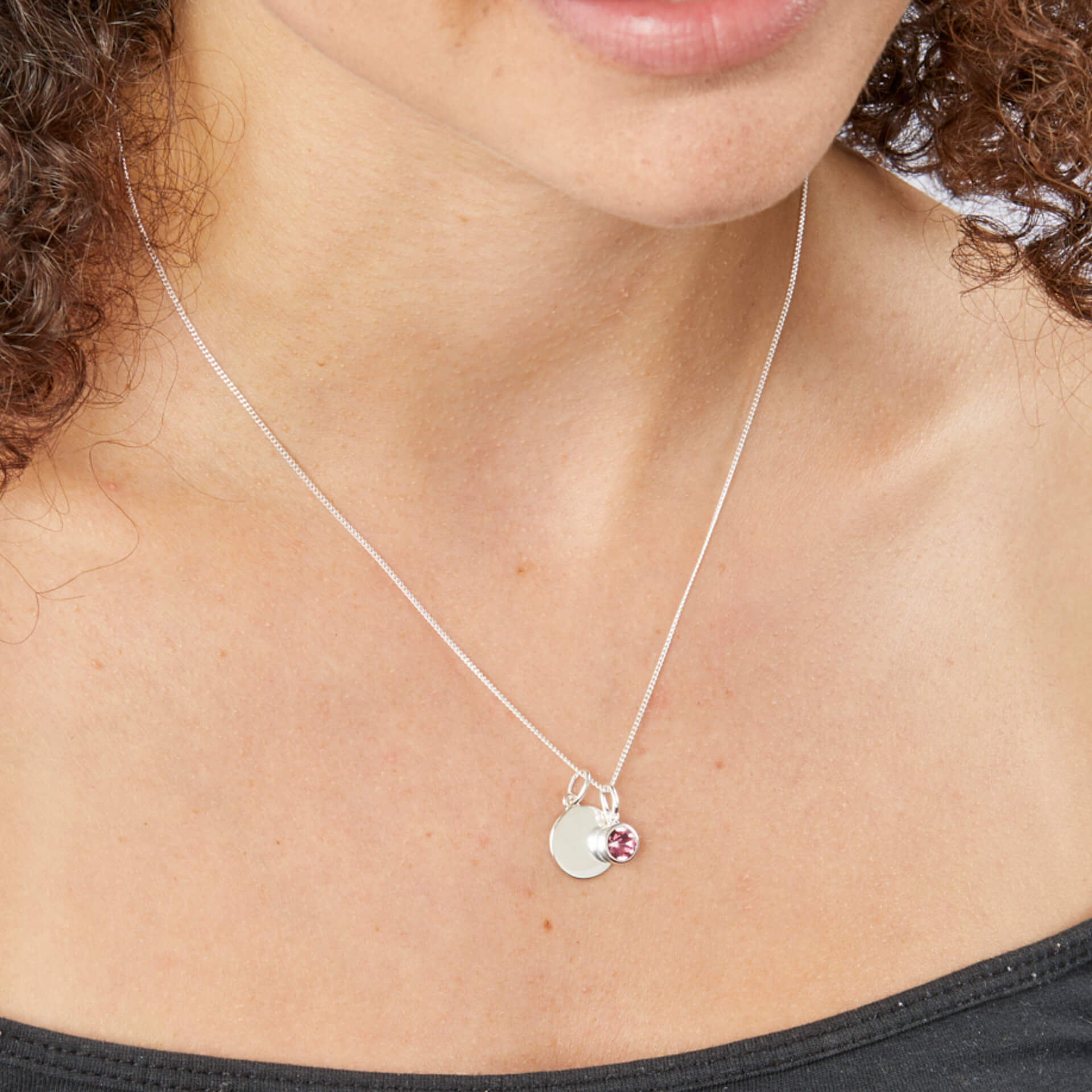 Crystal Birthstone Pendant