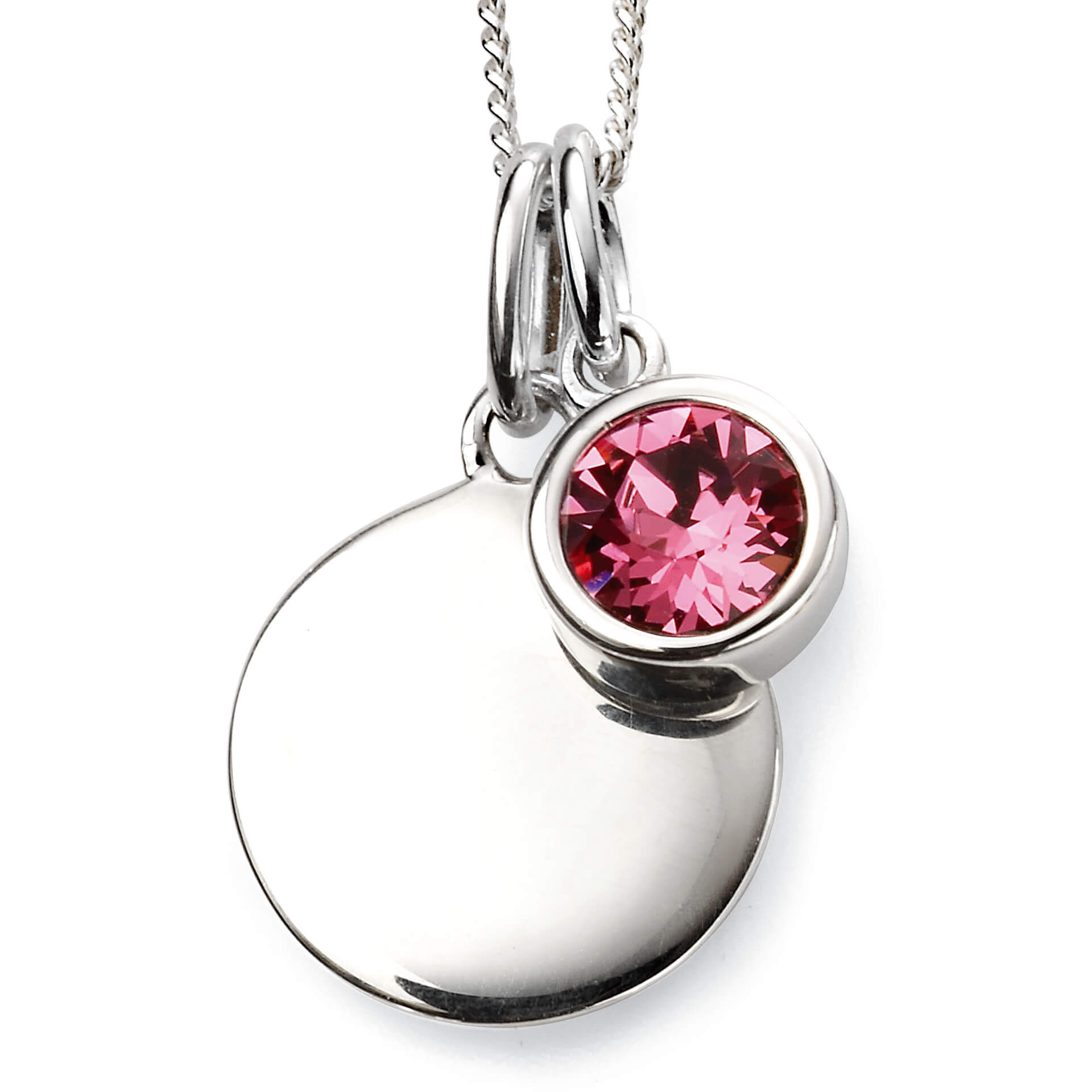 Crystal Birthstone Pendant
