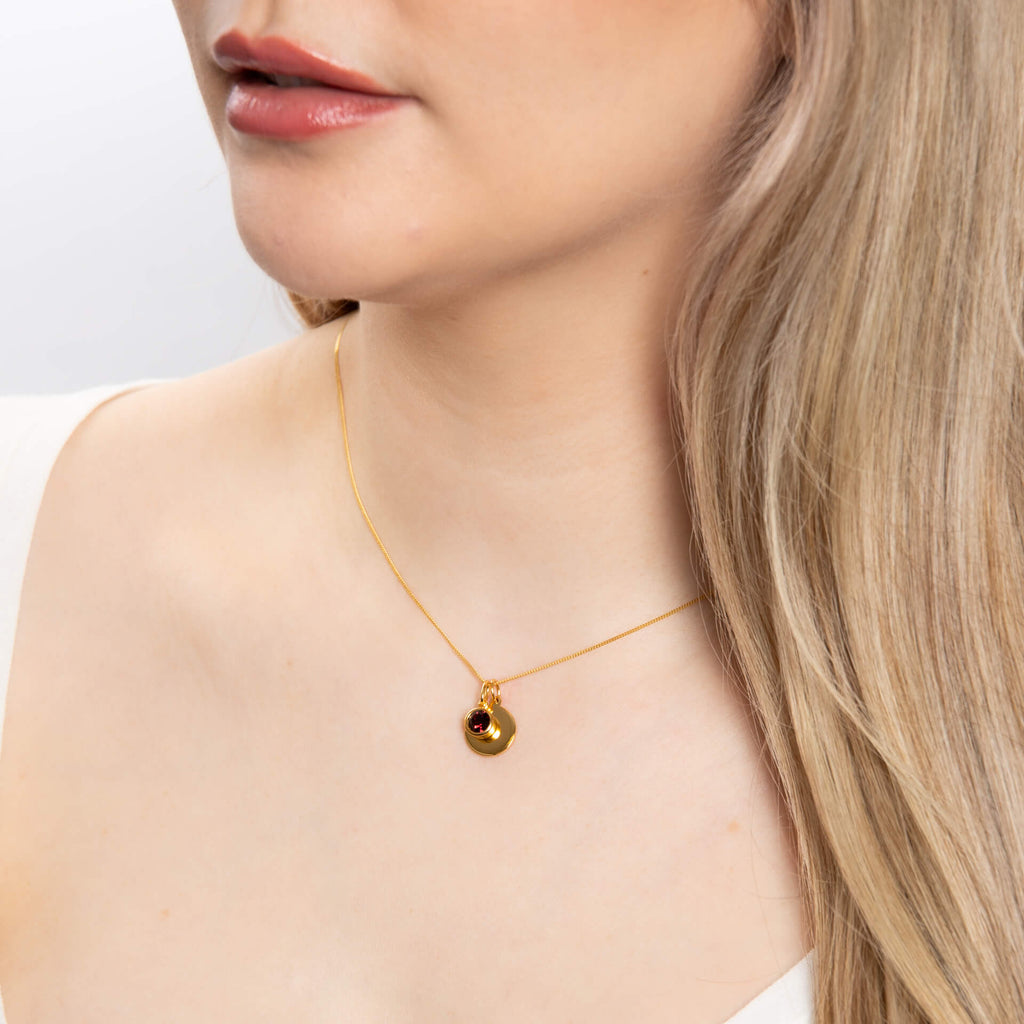 Crystal Birthstone Pendant