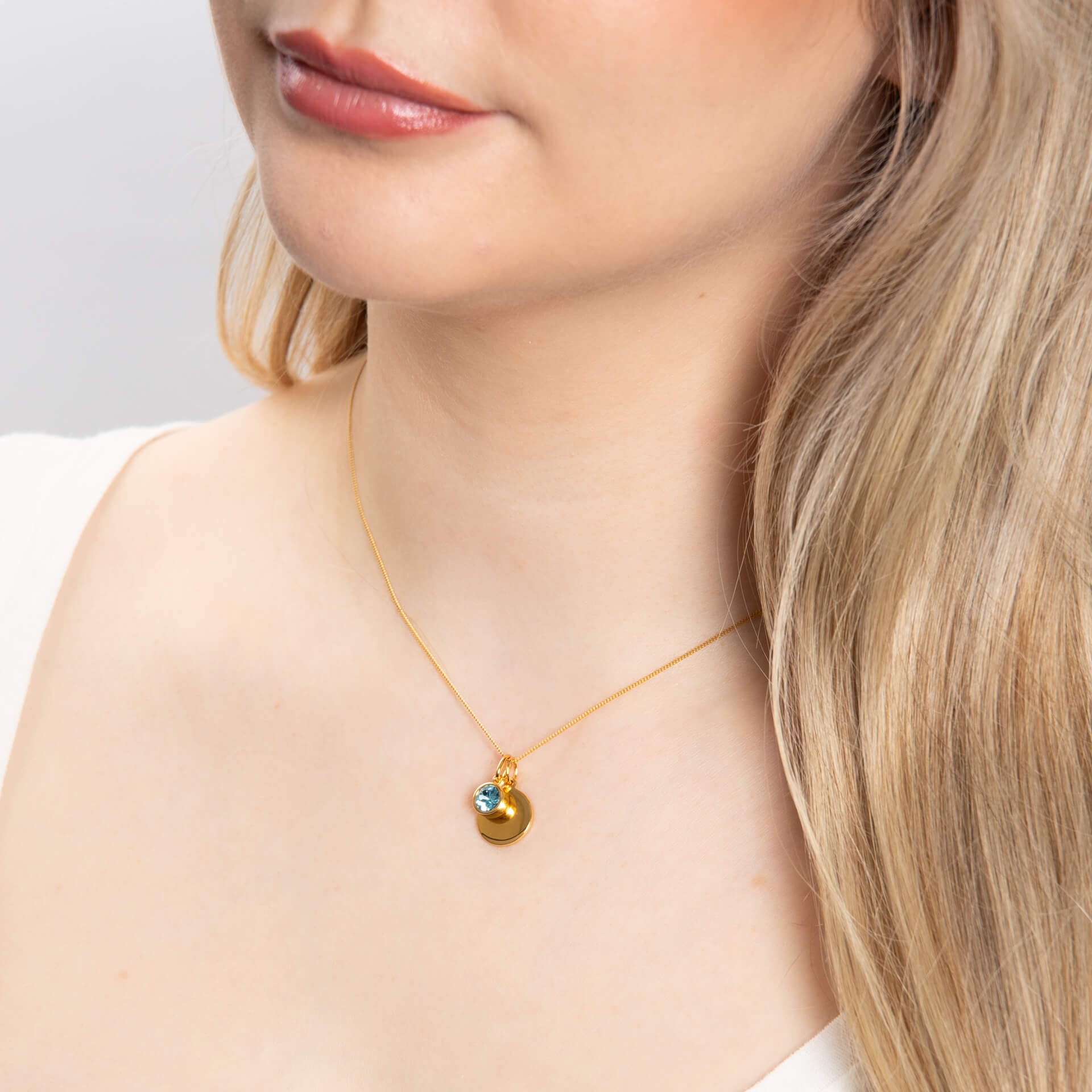 Crystal Birthstone Pendant