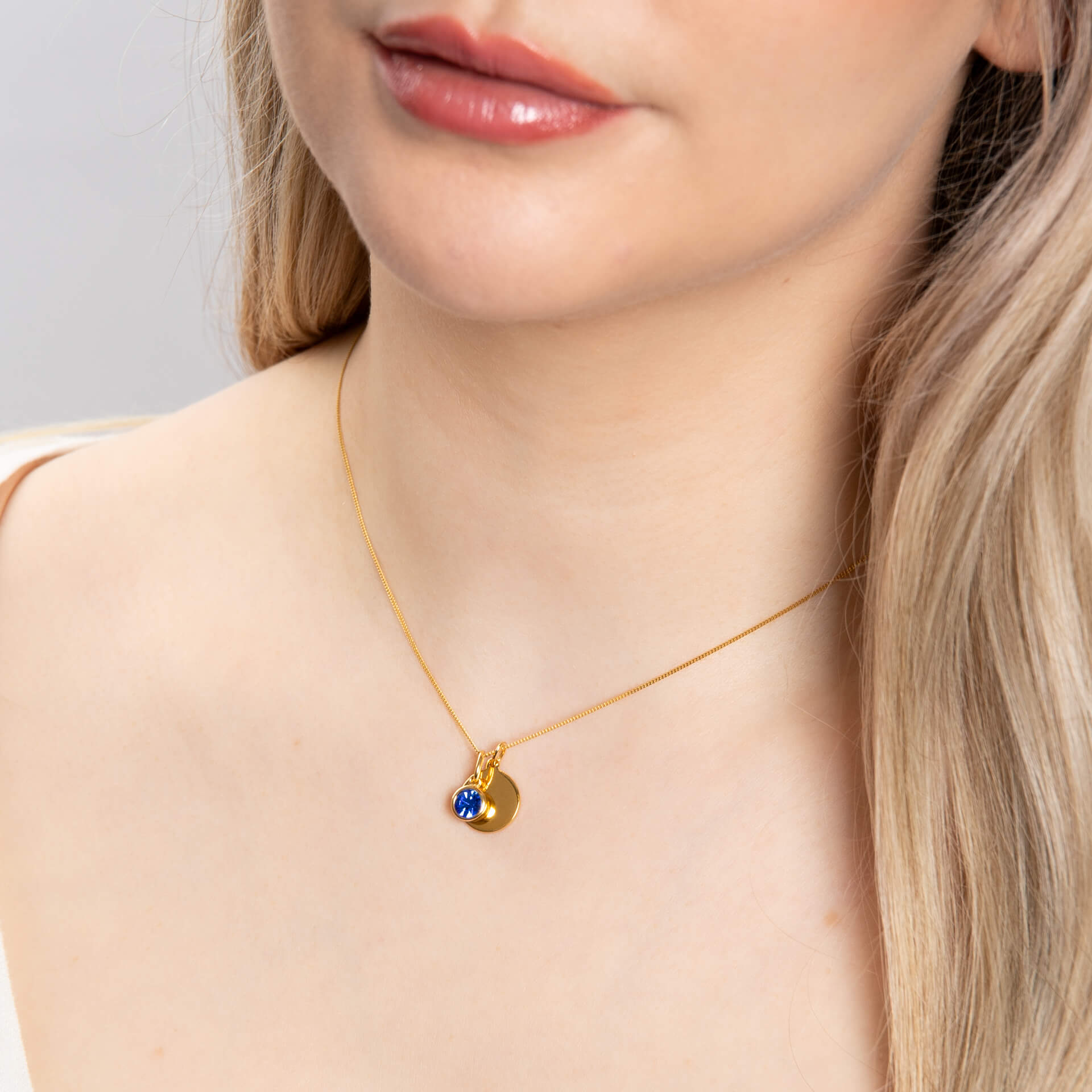 Crystal Birthstone Pendant