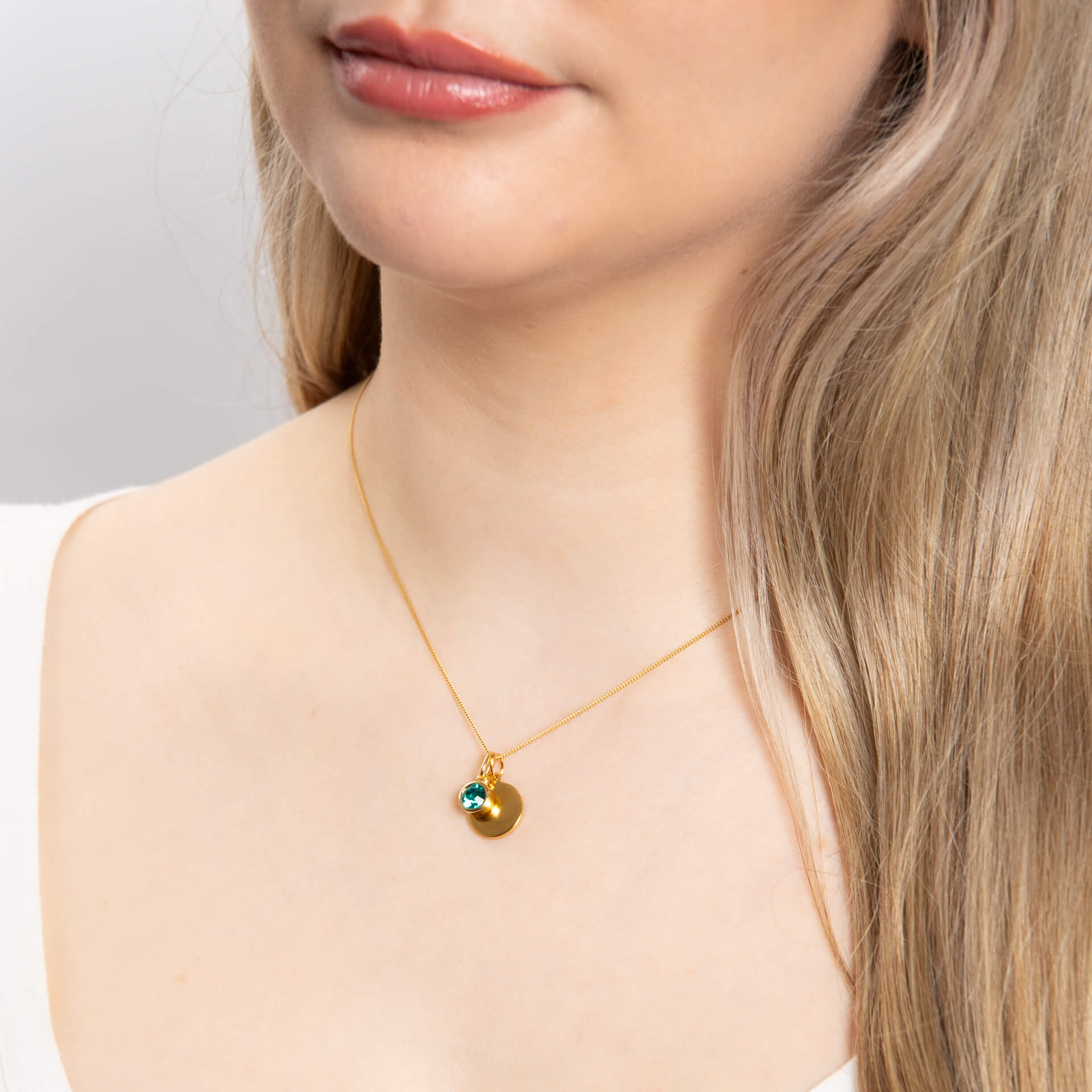 Crystal Birthstone Pendant