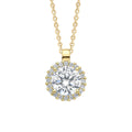 Diamonfire Halo Pendant