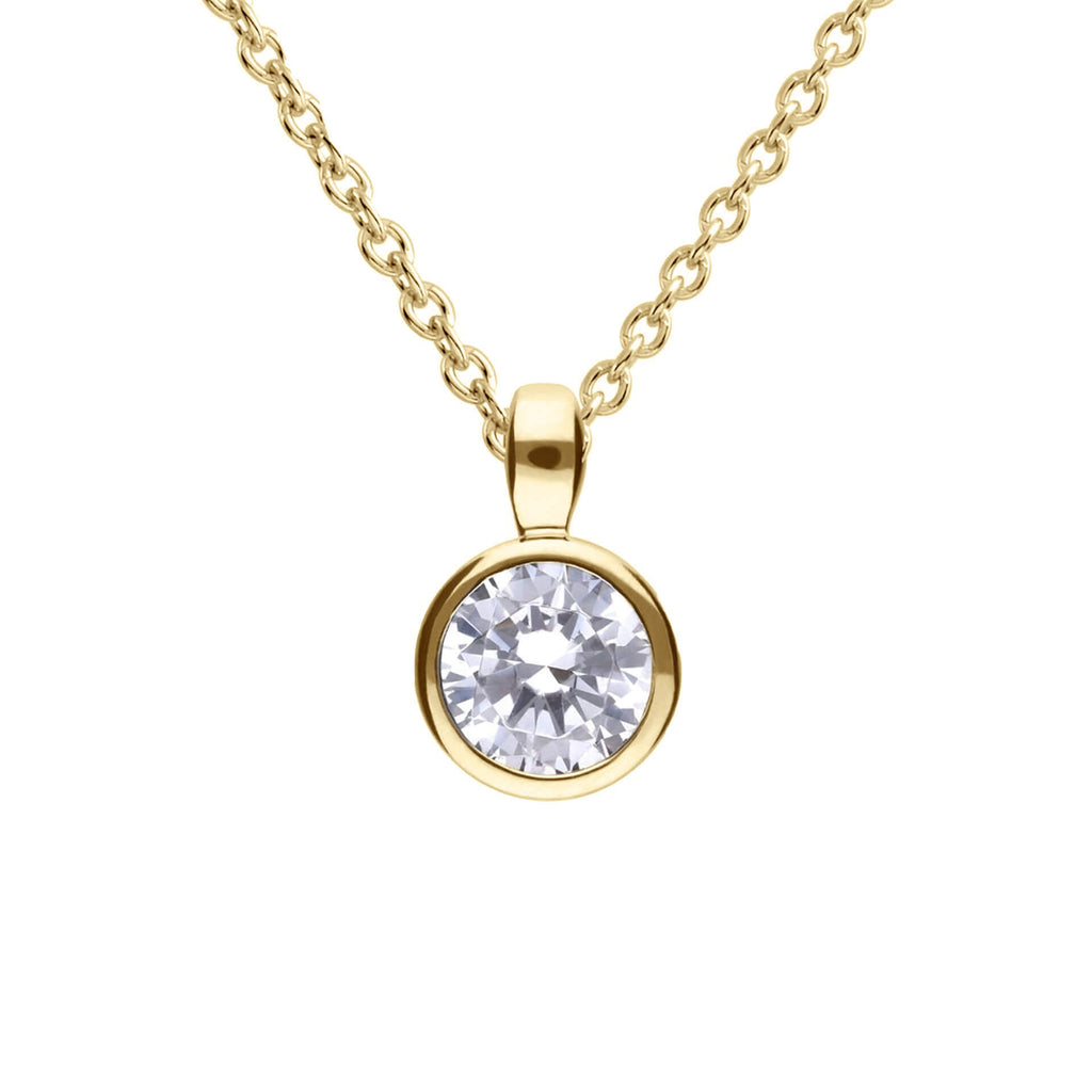Diamonfire Bezel Set Carat Pendant