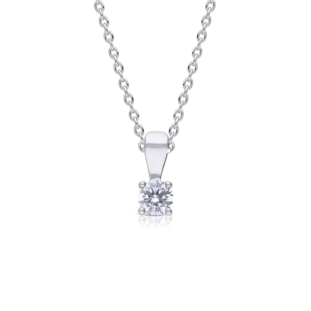 Diamonfire Four Claw Carat Pendant