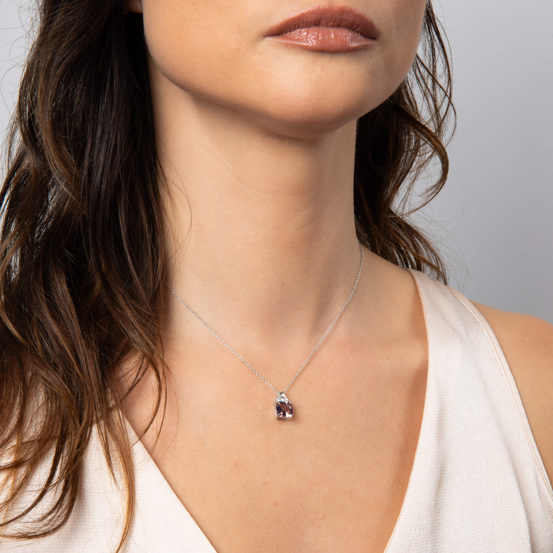 Diamonfire Square Cut Necklace