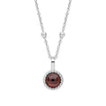 Beginnings Milgrain Semi-Precious Cabochon Birthstone Pendant
