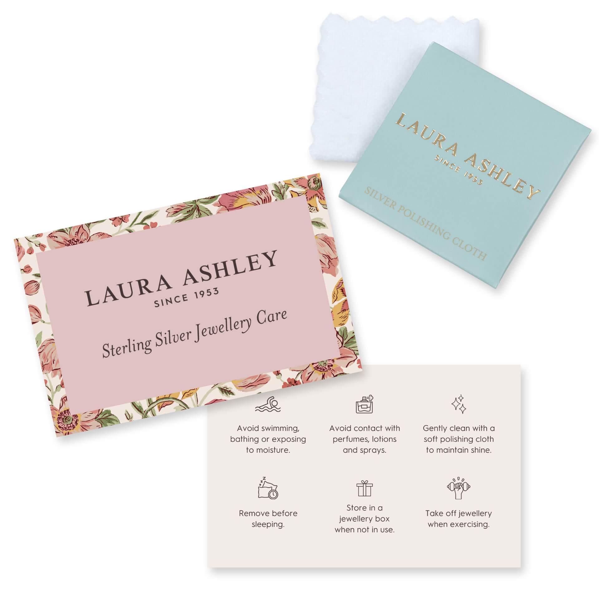 Laura Ashley Silver Kids Everingham Meadow Daisy Bracelet