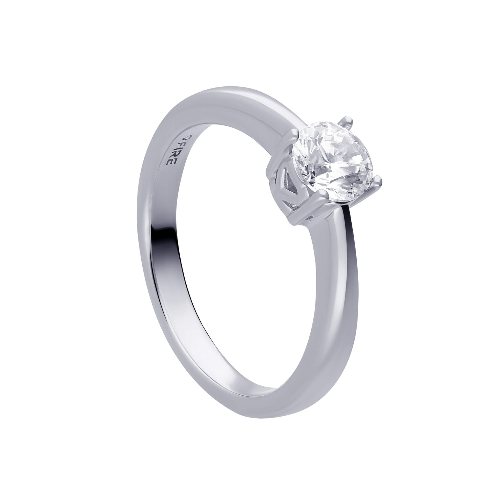 Diamonfire Four Claw Carat Ring