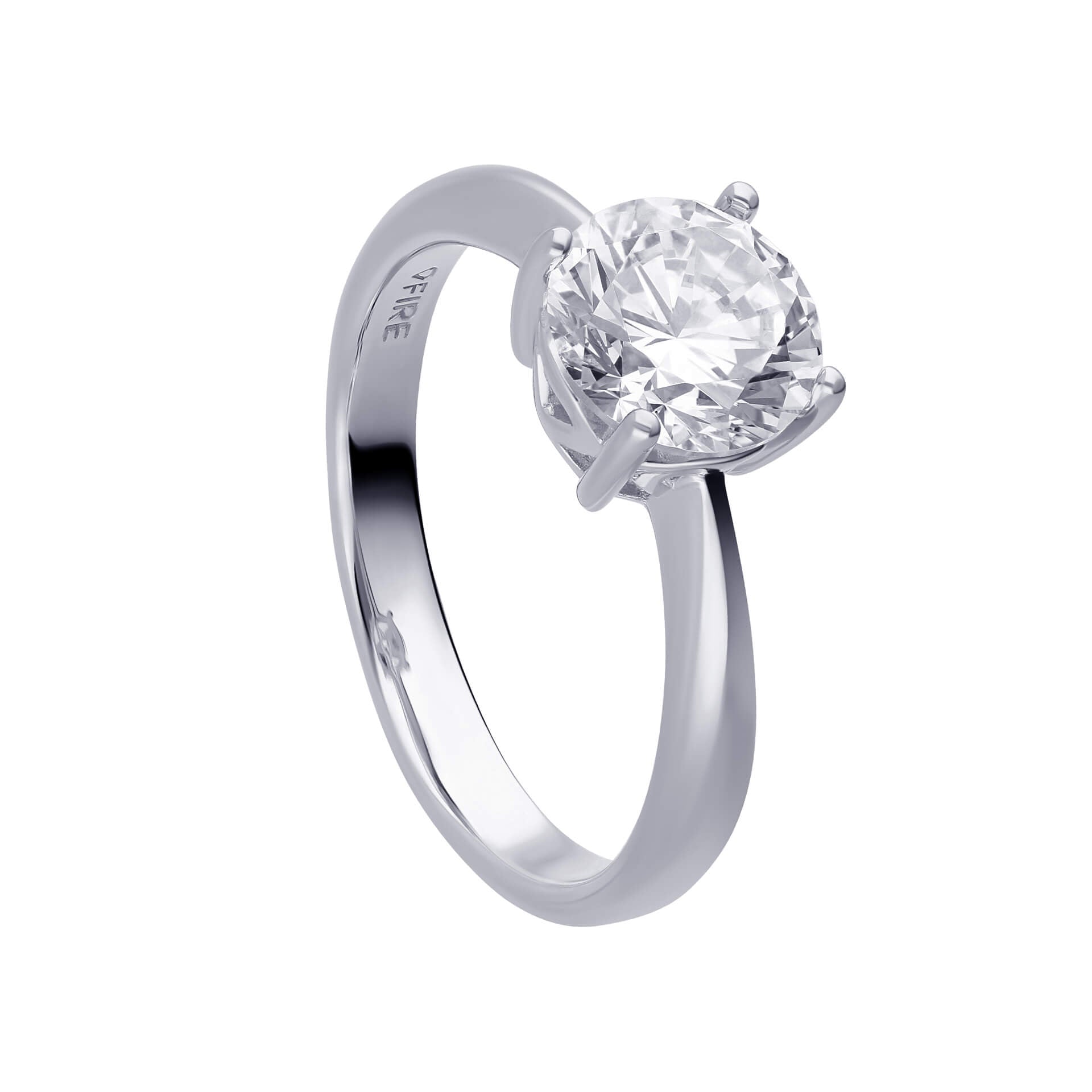 Diamonfire Four Claw Carat Ring