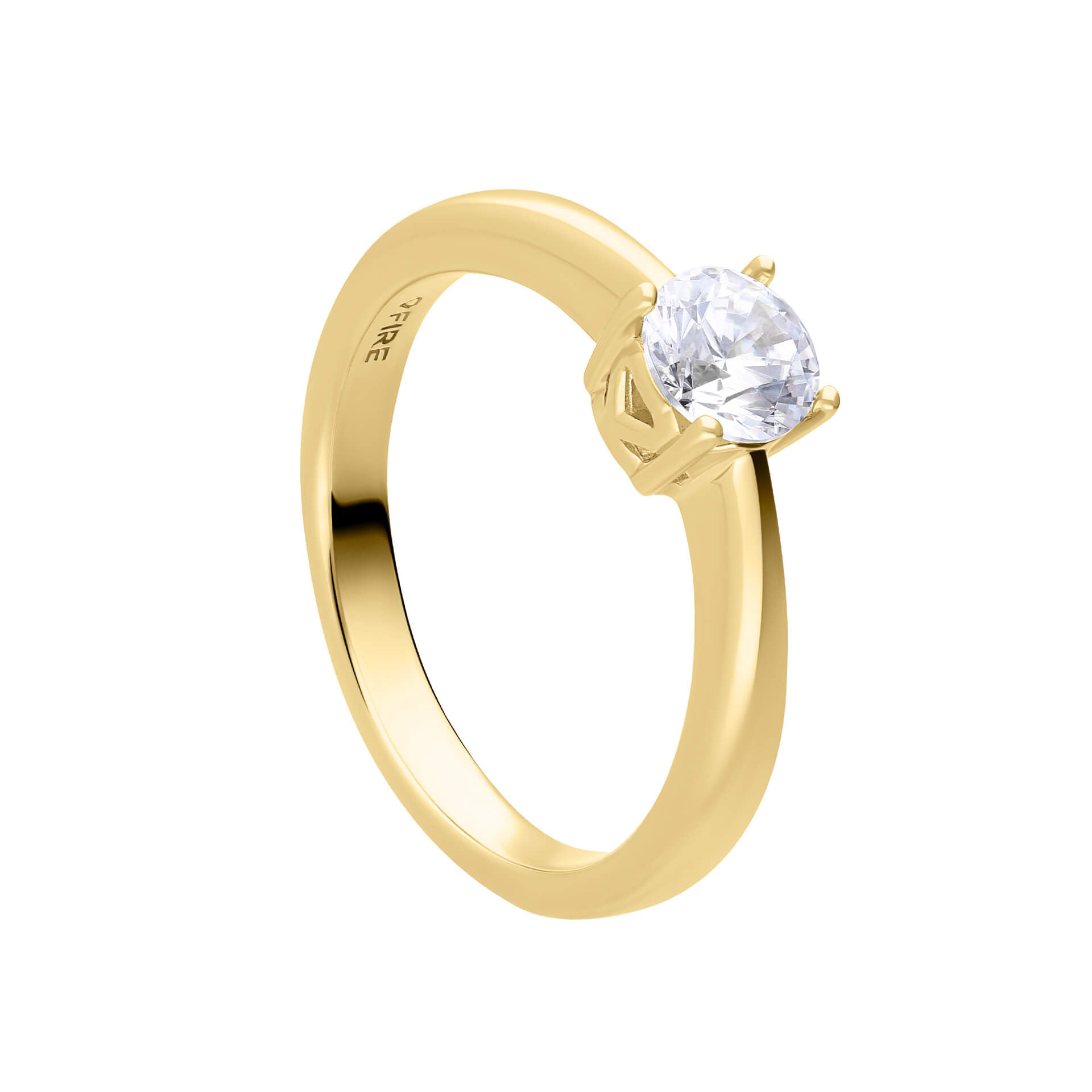 Diamonfire Four Claw Carat Ring