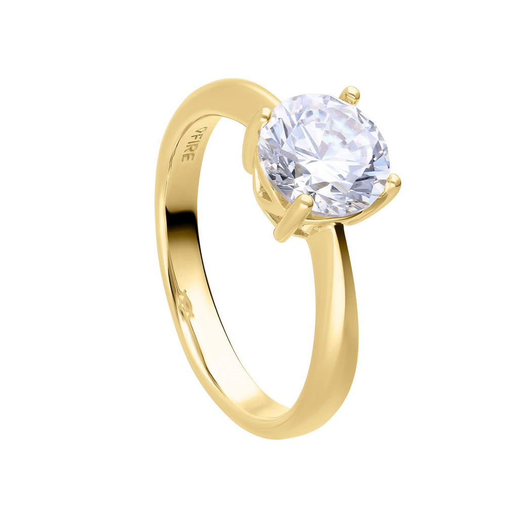 Diamonfire Four Claw Carat Ring