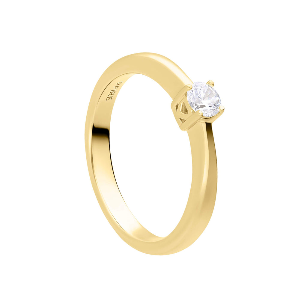 Diamonfire Four Claw Carat Ring