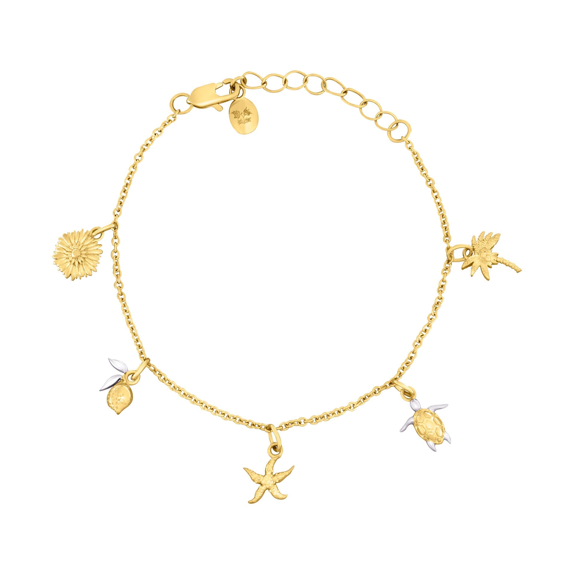 Laura Ashley Fashion Beach Charm Bracelet