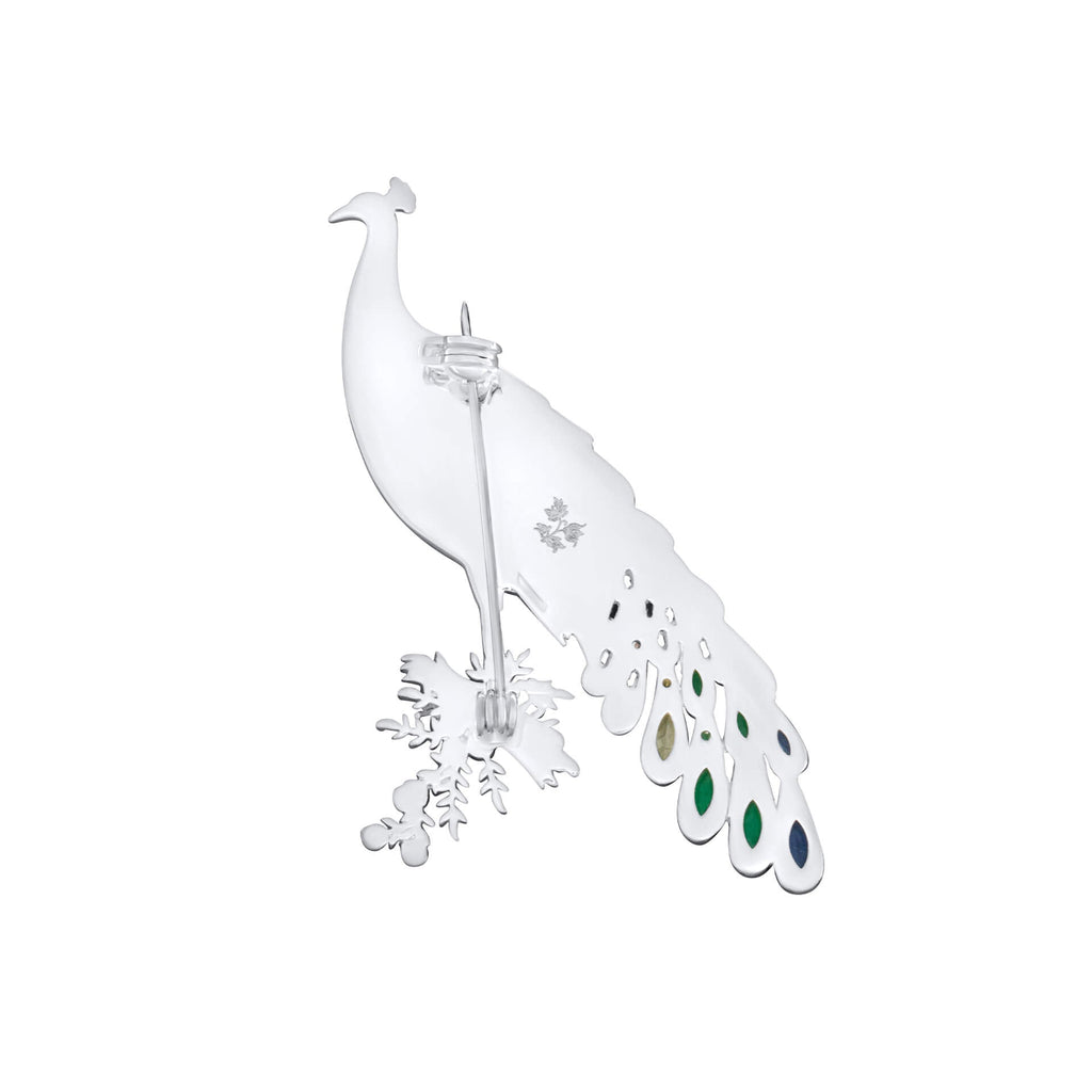 Laura Ashley Fashion Belvedere Peacock Brooch