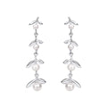Laura Ashley Fashion Cottage Sprig Drop Earrings