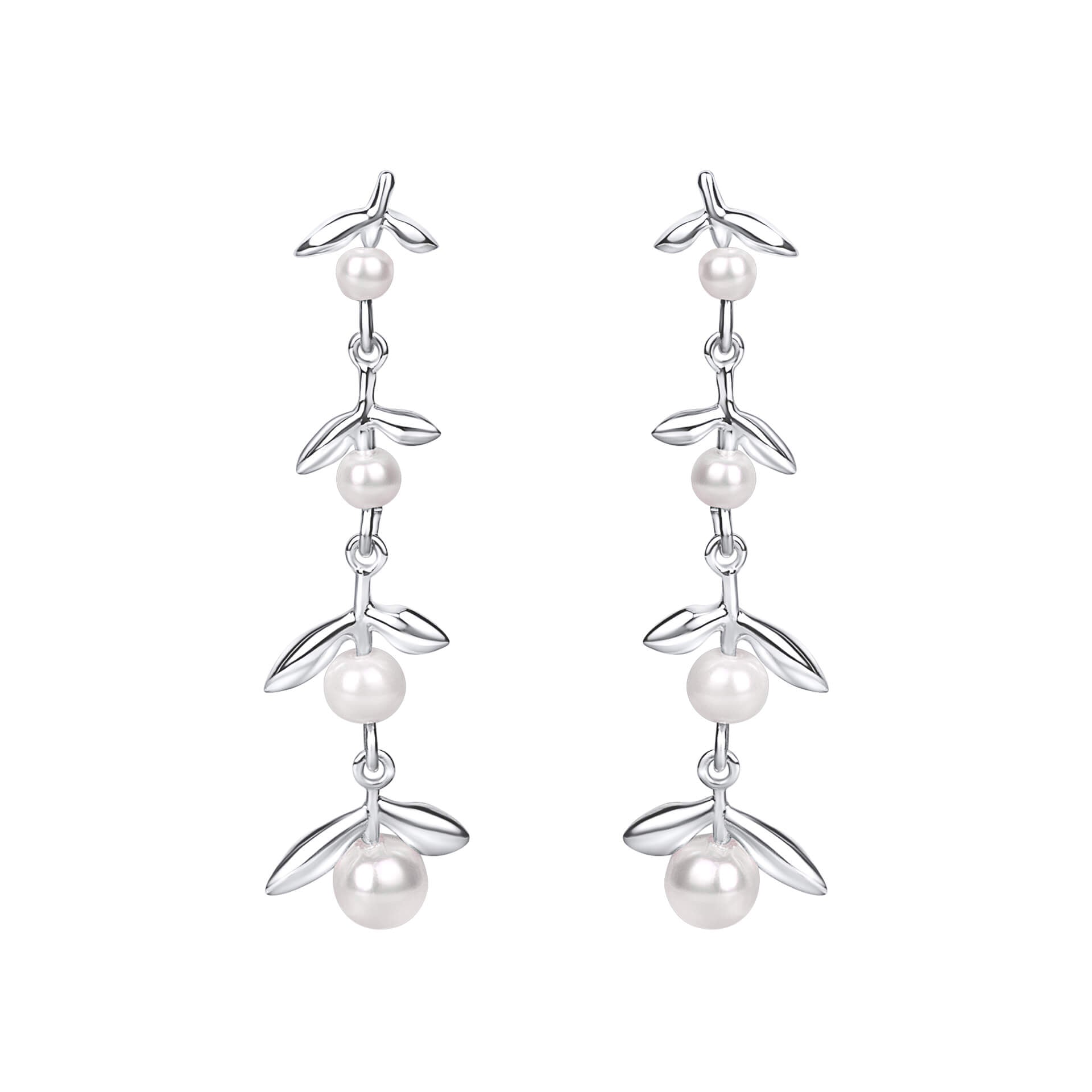 Laura Ashley Fashion Cottage Sprig Drop Earrings