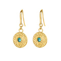 Laura Ashley Fashion Leaf Border Earrings