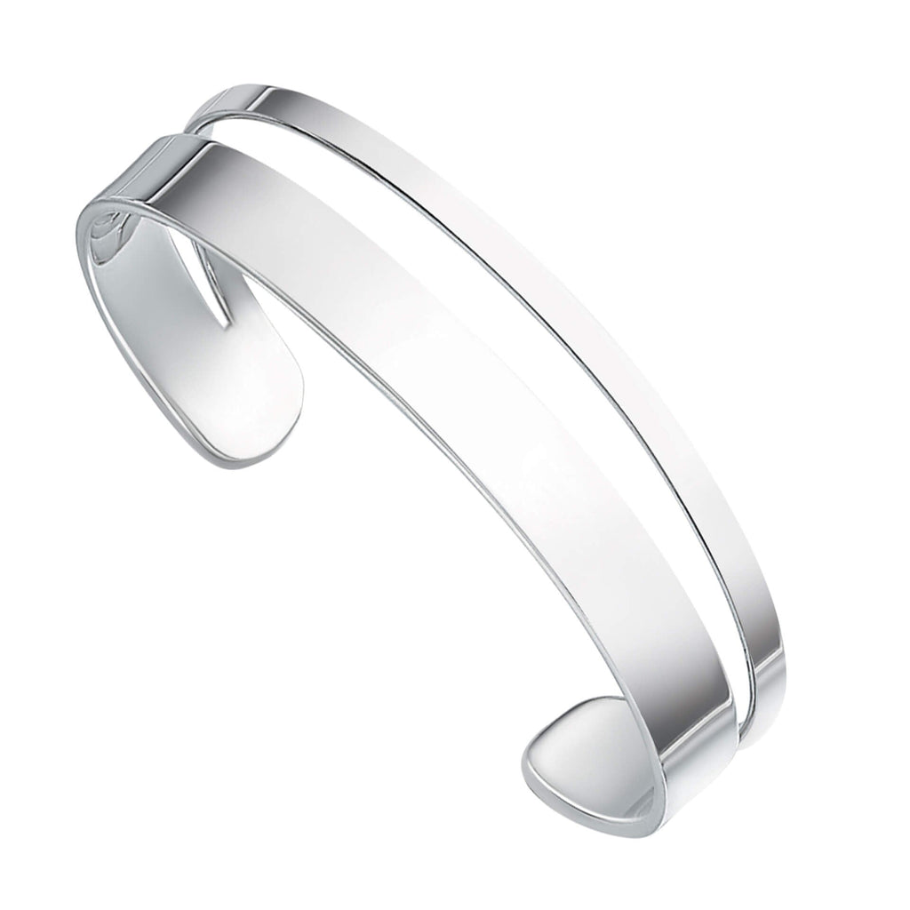 Beginnings D-Shape & Flat Torque Bangle