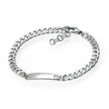 D For Diamond ID Bar Bracelet with Diamond-