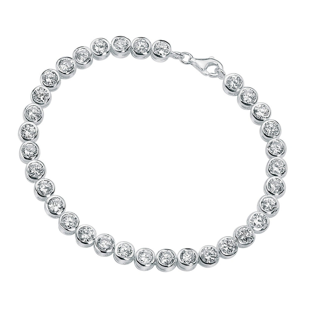 Beginnings Tennis Bracelet with Cubic Zirconia