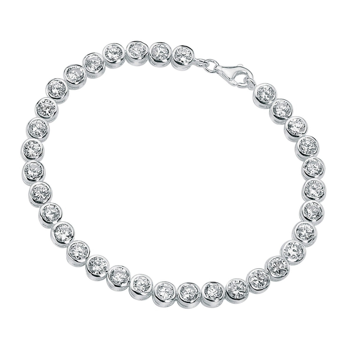Beginnings Tennis Bracelet with Cubic Zirconia