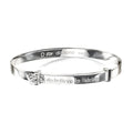 D For Diamond I Do Believe in Fairies' Expanding Bangle with Diamond B4315